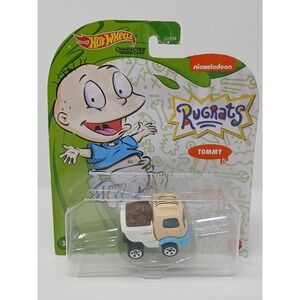 Hot Wheels Nickelodeon Rugrats Character Cars Toys Die-Cast 1:64 Scale - Tommy‎